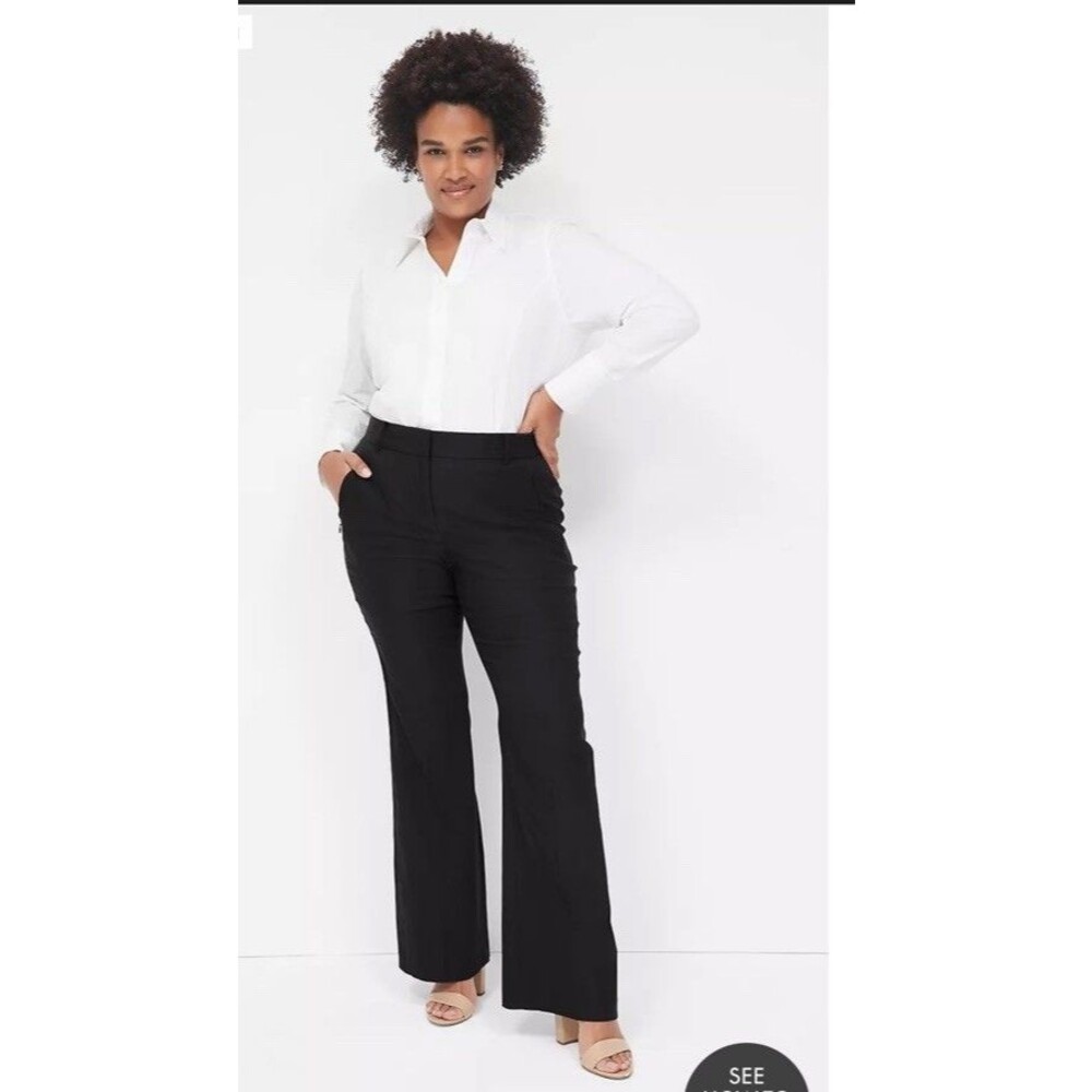 Lane Bryant 4-Season Boot Pant Women’s Classic Trousers Dress Pant Sz 14 Stretch